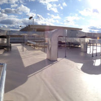 Impermeabilización de cubierta en Centro Deportivo Prado Sport