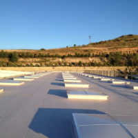 Ejecución de cubiertas DECK en nuevas instalaciones de HIPERBARIC en Burgos