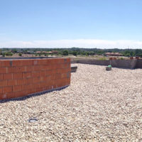 Ejecución de cubierta Invertida GR en vivienda unifamiliar en Laguna de Duero – Valladolid
