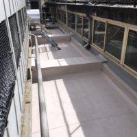 Impermeabilización de cubiertas en fabrica Mahou-San Miguel en Burgos